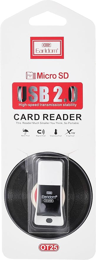 Earldom et-ot25 audio adapter - black Earldom et-ot25 audio adapter - black